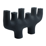 Подсвечник алюминиевый черный Ember варинант исполнения - 2 | Loft Concept в Рязани