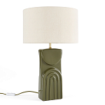 Настольная лампа из керамики и льна Brighter than the Stars варинант исполнения - 2 | Loft Concept в Рязани