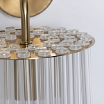 Бра с круглым основанием и длинными прозрачныи стеклянными трубками Nembus варинант исполнения - 4 | Loft Concept в Рязани