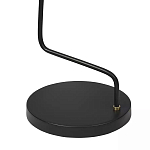 Торшер на изогнутом основании в сочетании черного и золотистого цвета Stable Base варинант исполнения - 4 | Loft Concept в Рязани