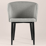 Мягкое кресло на металлических ножках Shaggy Grey варинант исполнения - 3 | Loft Concept в Рязани