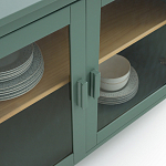 Шкаф-витрина низкий Cosette Cabinet варинант исполнения - 5 | Loft Concept в Рязани