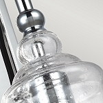 Бра с плафоном в форме колокола из прозрачного стекла с пузырьками Feiss варинант исполнения - 4 | Loft Concept в Рязани