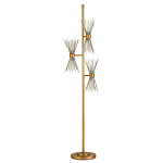 Торшер с абажурами из тонких металлических палочек Wild Thorns варинант исполнения - 2 | Loft Concept в Рязани