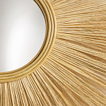 Зеркало с бахромой из растительных волокон WICKER MIRROR 120 варинант исполнения - 2 | Loft Concept в Рязани