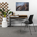 Стол рабочий в стиле лофт с ящиком и нишей для хранения Urban Style Space варинант исполнения - 4 | Loft Concept в Рязани