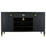 Комод-буфет Elsa Dreams Black с открытыми полками   варинант исполнения - 8 | Loft Concept в Рязани