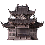 Макет Китайская пагода макет древней традиционной архитектуры варинант исполнения - 2 | Loft Concept в Рязани