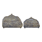 Набор из двух шкатулок с эффектом патинирования Austronesian Caskets варинант исполнения - 1 | Loft Concept в Рязани