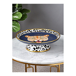 Блюдо фарфоровое Гепард Serengeti варинант исполнения - 8 | Loft Concept в Рязани