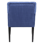 Кресло Addison Chic Armchair deep blue velour варинант исполнения - 3 | Loft Concept в Рязани