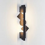 Светодиодное бра черного цвета Suprematism Ice Crack варинант исполнения - 3 | Loft Concept в Рязани