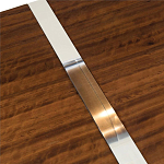 Консоль прямоугольная с выдвижным ящиком на прозрачных ножках Hitchcock варинант исполнения - 3 | Loft Concept в Рязани