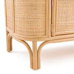 ТВ-тумба из плетеного ротанга Simone Rattan TV Stand варинант исполнения - 5 | Loft Concept в Рязани