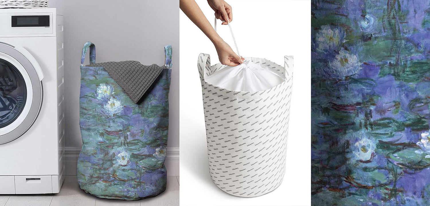 Корзина Lilies Impressionism Basket Корзина Lilies Impressionism Basket - Loft-Concept в Рязани