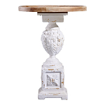 Приставной столик с резным античным узором Antique Engraving варинант исполнения - 2 | Loft Concept в Рязани