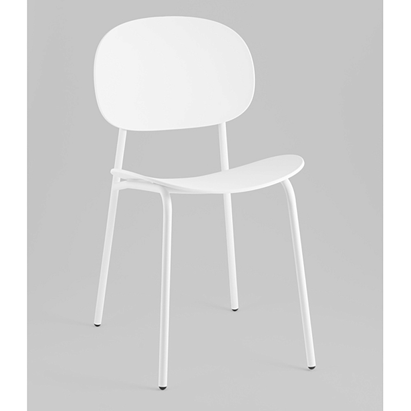Стул Edie пластик белый Белый в Рязани | Loft Concept 