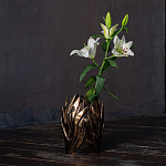 Ваза «Золотая» варинант исполнения - 2 | Loft Concept в Рязани