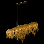 Люстра подвесная с металлическими дугами и длинными цепочками 115 см Atlantis Chain варинант исполнения - 7 | Loft Concept в Рязани