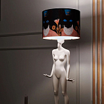 Настольная лампа с абажуром Cretto Mir варинант исполнения - 9 | Loft Concept в Рязани