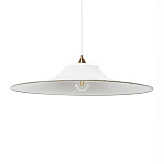 Подвесной вязаный белый светильник «Токио»  варинант исполнения - 1 | Loft Concept в Рязани