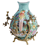 Кувшин с птичкой и  цветочным рисунком Blue Garden варинант исполнения - 3 | Loft Concept в Рязани