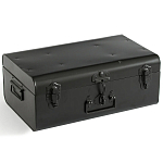 Металлический сундук Metal Chest Black варинант исполнения - 1 | Loft Concept в Рязани