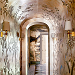 Обои ручная роспись Siam White Metal варинант исполнения - 3 | Loft Concept в Рязани