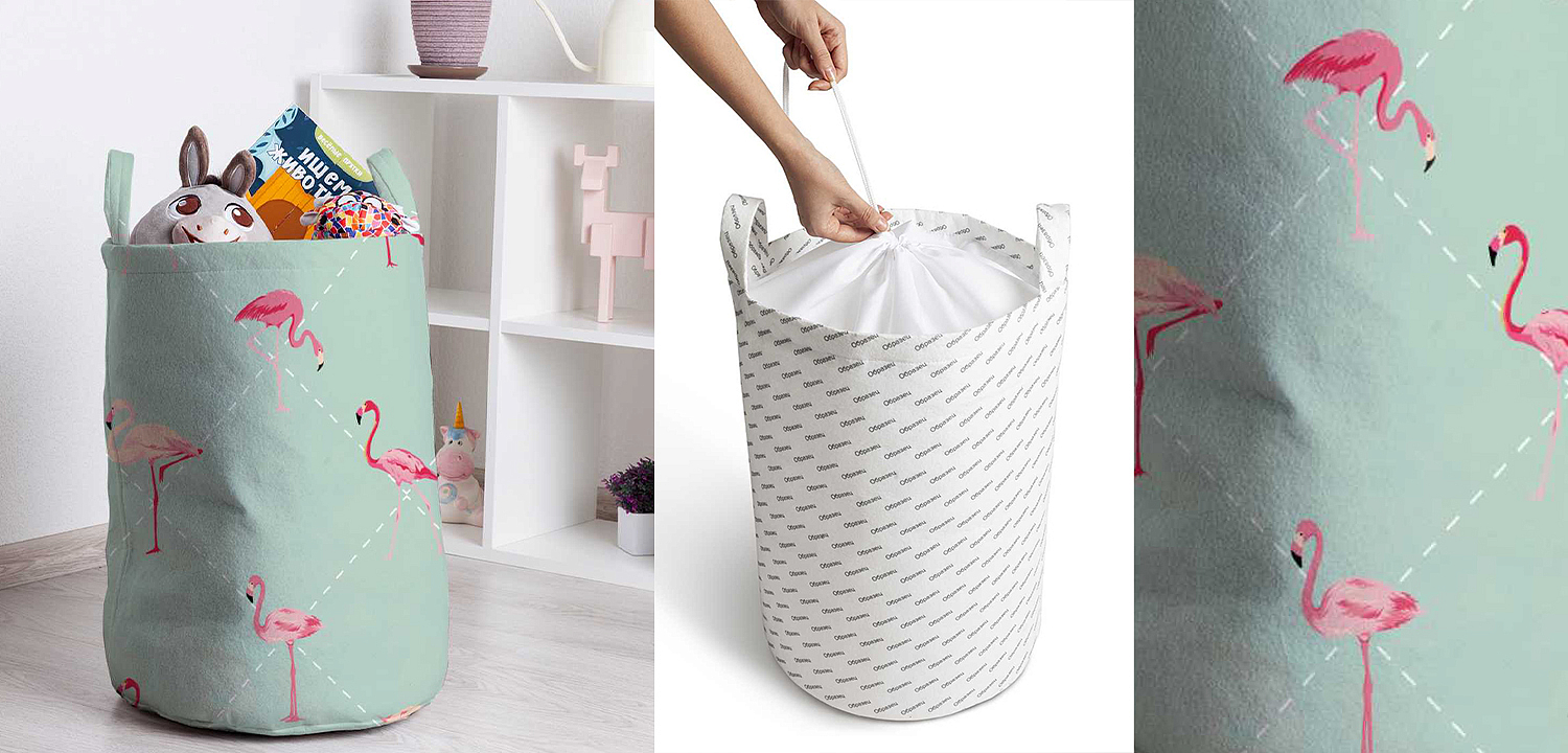Корзина Flamingo Rhombus Basket Корзина Flamingo Rhombus Basket - Loft-Concept в Рязани