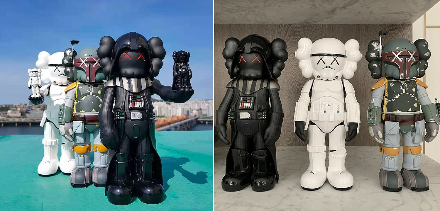 Статуэтка KAWS Star Wars Boba Fett Ver Статуэтка KAWS Star Wars Boba Fett Ver - Loft-Concept в Рязани