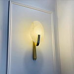 Бра с мраморным рассеивателем овальной формы Torch варинант исполнения - 6 | Loft Concept в Рязани