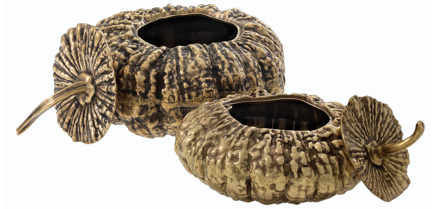 Набор шкатулок Eichholtz BOX CITROUILLE SET OF 2 Набор шкатулок Eichholtz BOX CITROUILLE SET OF 2 - Loft-Concept в Рязани