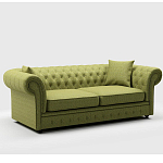 Мебельная ткань Шенилл светло-зеленый цвет 142 см T4-51 варинант исполнения - 4 | Loft Concept в Рязани