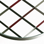 Дизайнерский круглый кофейный стол со стеклянной столешницей Gio Ponti D.555.1 Coffee Table варинант исполнения - 4 | Loft Concept в Рязани