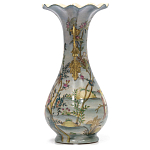 Ваза фарфоровая с попугаями Gaya варинант исполнения - 3 | Loft Concept в Рязани