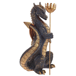 Подсвечник в виде дракона Dragon Candlestick Red Gold Blue Green варинант исполнения - 3 | Loft Concept в Рязани