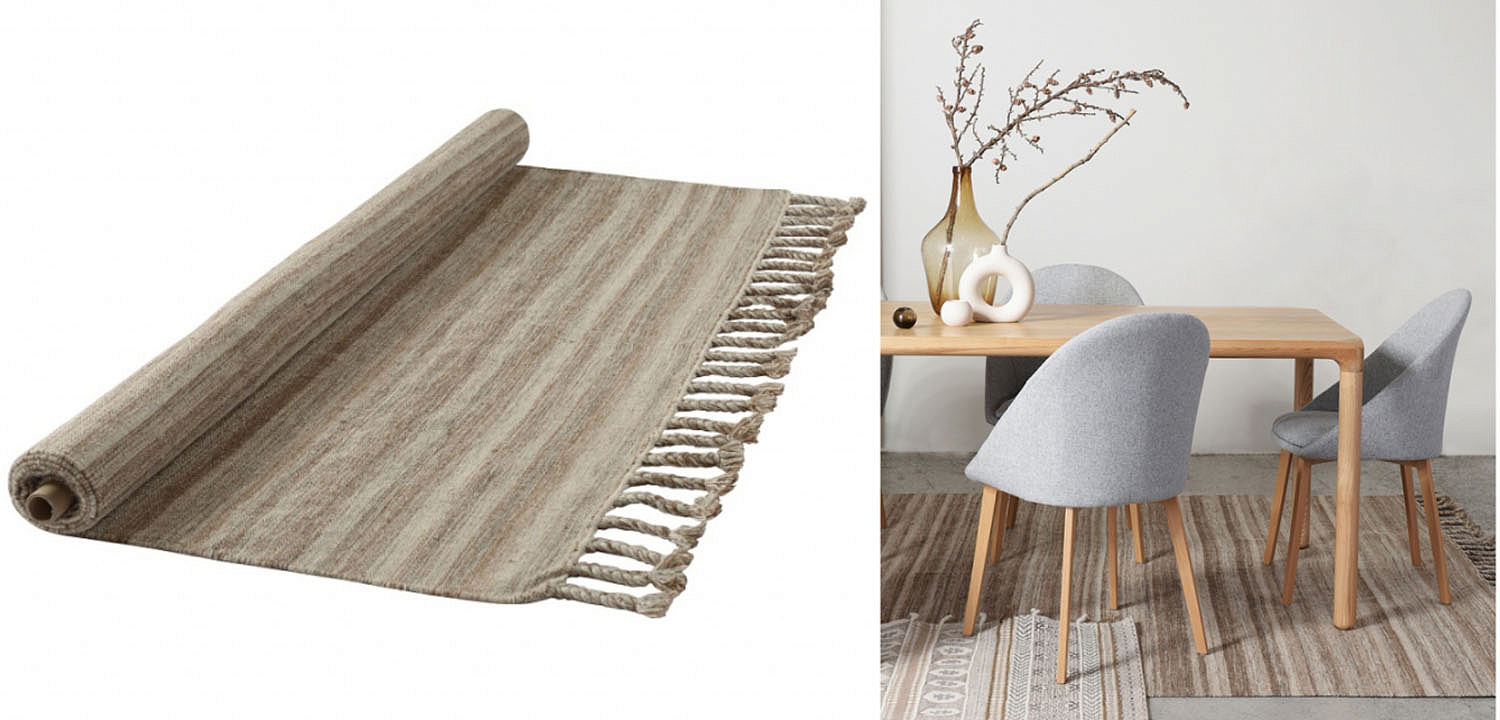 Ковер Letinus Carpet beige Ковер Letinus Carpet beige - Loft-Concept в Рязани