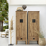 Напольная вешалка из тикового дерева Teak Floor Hanger варинант исполнения - 5 | Loft Concept в Рязани