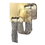 Бра волнистой формы из фактурного стекла Wave варинант исполнения - 2 | Loft Concept в Рязани