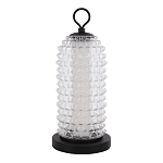 Настольная лампа с прозрачным факутрным стеклянным плафоном Sonora варинант исполнения - 2 | Loft Concept в Рязани