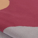 Плед из хлопка с абстрактным принтом Elysian Flow Ember варинант исполнения - 4 | Loft Concept в Рязани