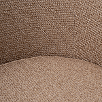 Кресло вращающееся черно-золотая рогожка Julia Armchair Golden Belt варинант исполнения - 4 | Loft Concept в Рязани