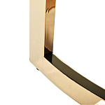 Столик журнальный золотой с темным стеклом Tastiness варинант исполнения - 2 | Loft Concept в Рязани