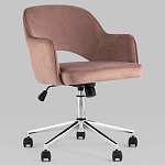 Кресло для компьютерного стола Veloury Pink варинант исполнения - 2 | Loft Concept в Рязани