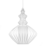 Подвесной светильник Wire Dream Pendant 2 Белый варинант исполнения - 3 | Loft Concept в Рязани