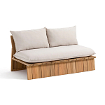 Двухместный диван для сада Acacia варинант исполнения - 1 | Loft Concept в Рязани