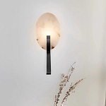 Бра с мраморным рассеивателем овальной формы Torch варинант исполнения - 3 | Loft Concept в Рязани