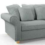 Мебельная ткань Шенилл голубой цвет 138 см T4-20 варинант исполнения - 9 | Loft Concept в Рязани