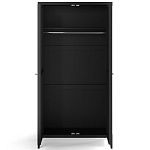 Шкаф черный Silva Black Cabinet варинант исполнения - 4 | Loft Concept в Рязани