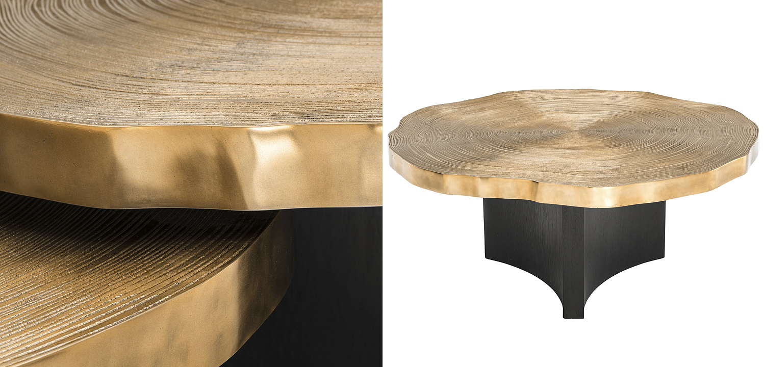Комплект кофейных столов Eichholtz Coffee Table Thousand Oaks set of 2 Комплект кофейных столов Eichholtz Coffee Table Thousand Oaks set of 2 - Loft-Concept в Рязани